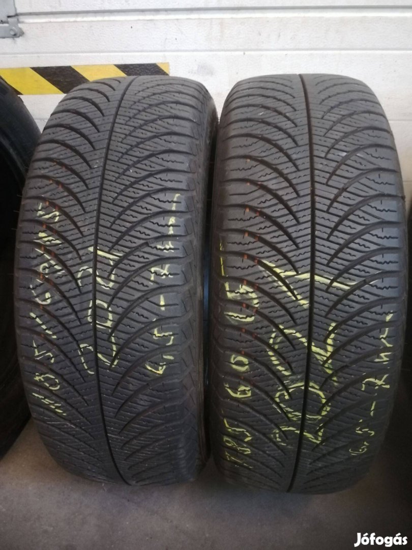 2 db 185/60R15 Goodyear Vector 4 évszakos gumi