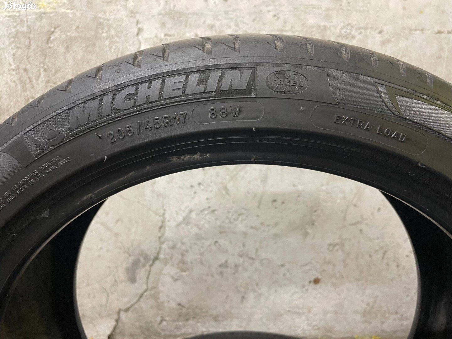 2 db 205/45R17 88W Michelin Primacy 3 2018.26 heti gyártásúak