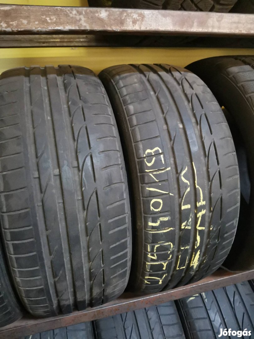 2 db 225/40r19 Bridgestone Potenza 