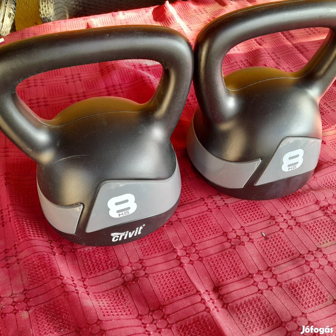 2 db 8 kg kettlebell 