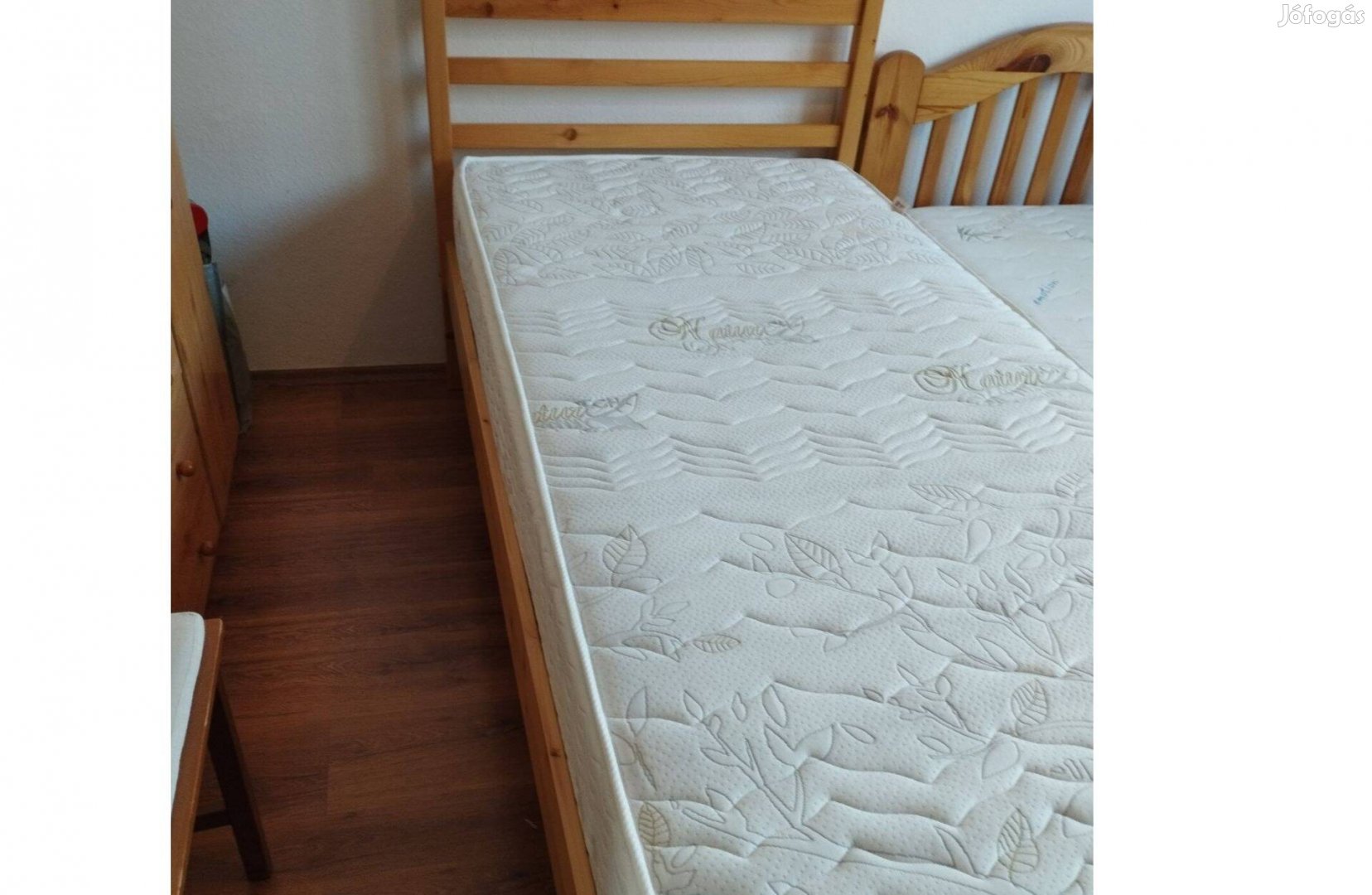 2 db 90*200 cm- es ágy ráccsal együtt eladó, opcionálisan matraccal