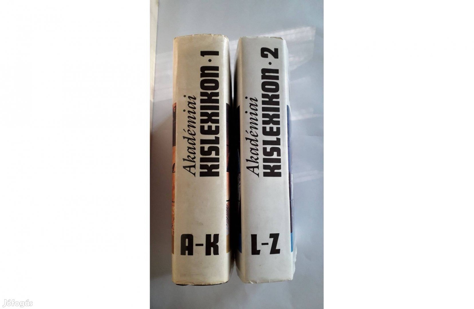 2 db Akadémiai Kislexikon A-Z 1-2. kötet 17*24 cm