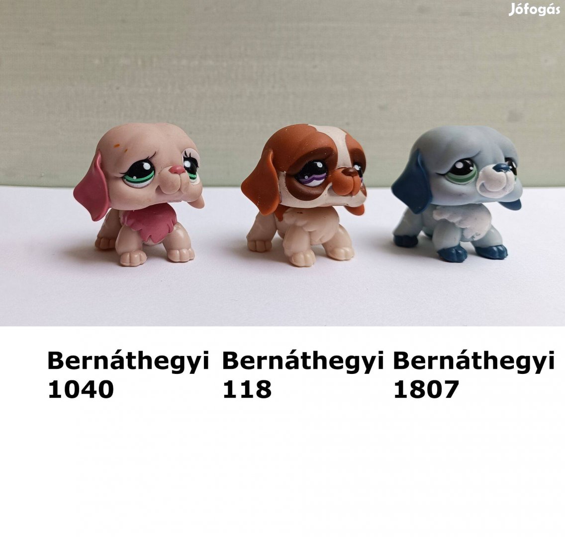 2 db Bernáthegyi kutya figura