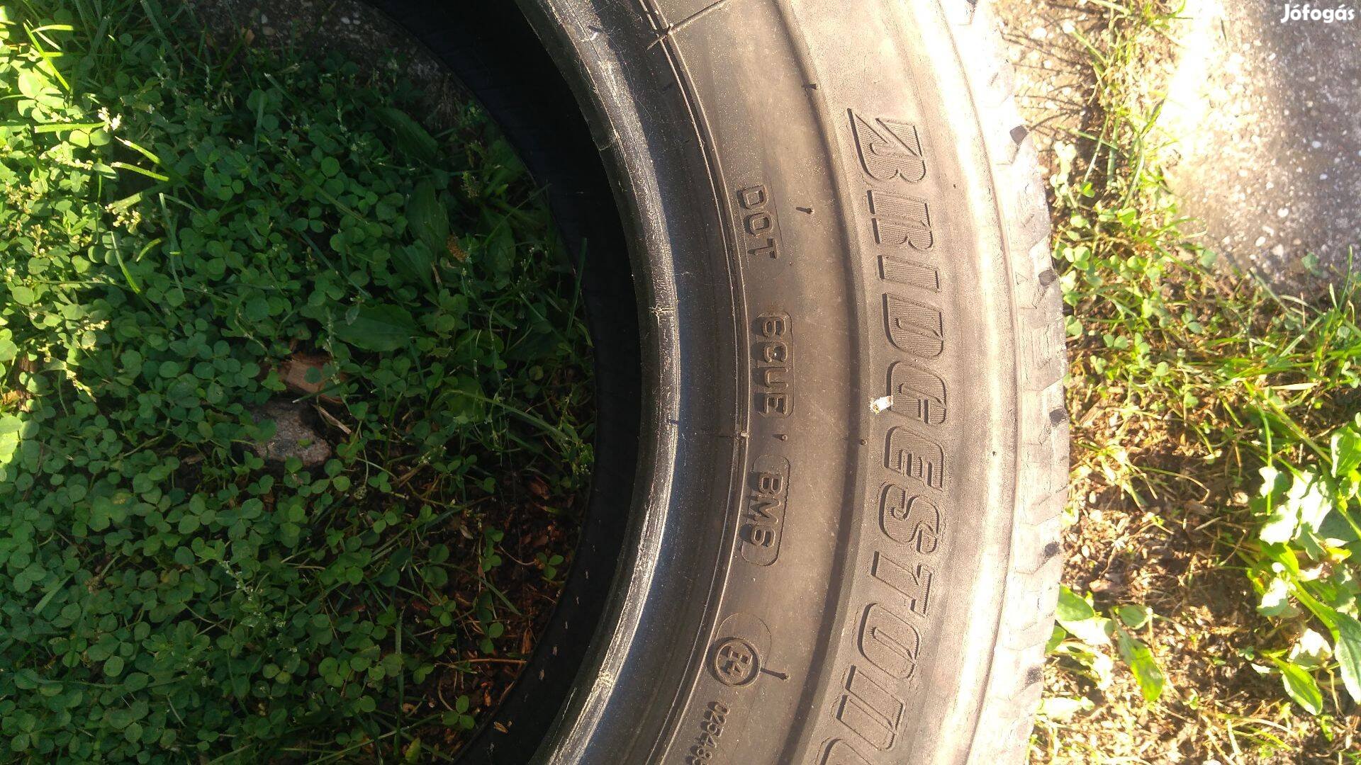 2 db Bridgestone 215/65 R16C kis teher nyárigumi