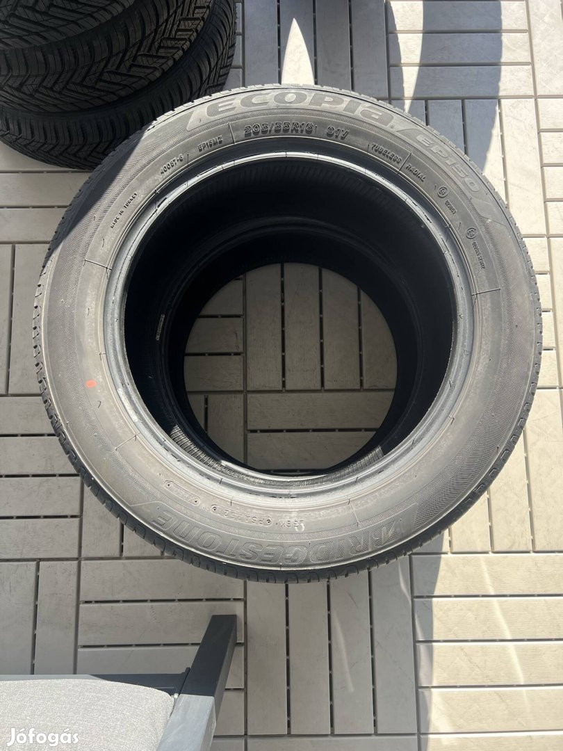 2 db Bridgestone Ecopia 205/55 R16 91V nyári gumiabroncs eladó
