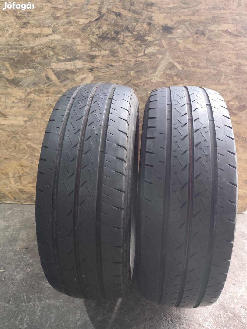 2 db Bridgestone duravis R660 225 65 16 C Nyári gumi 6-7 mm 70% 0927