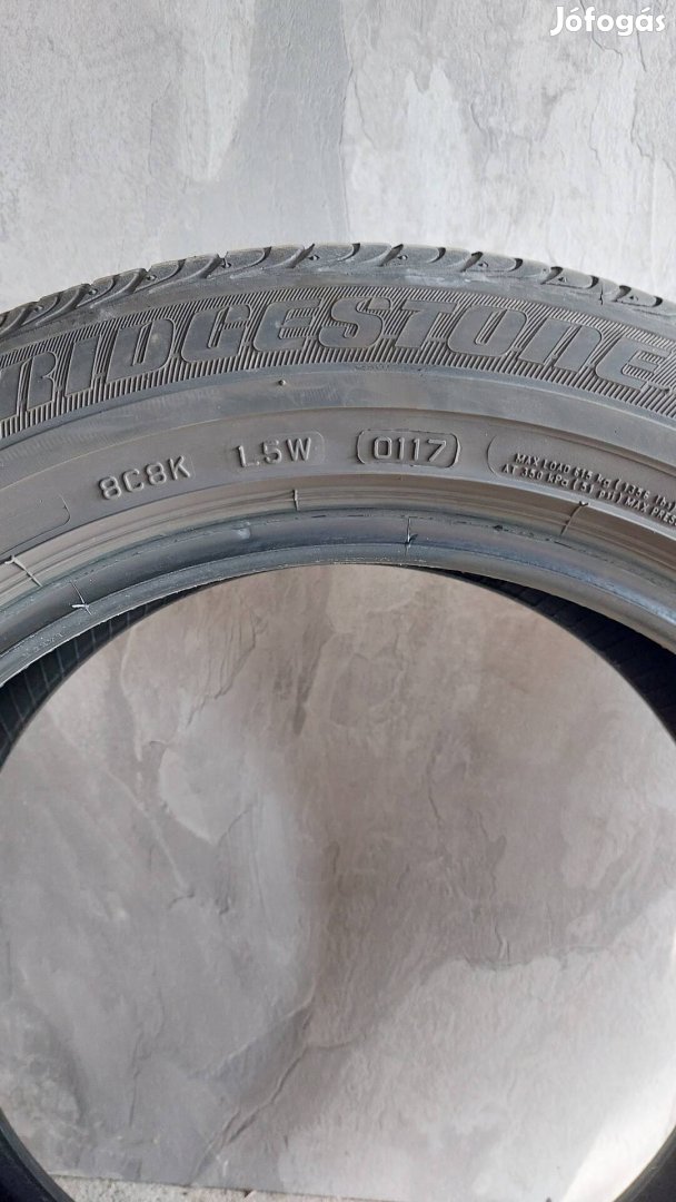 2 db Bridgestone turanza er 300 205/55r16 nyári gumi.