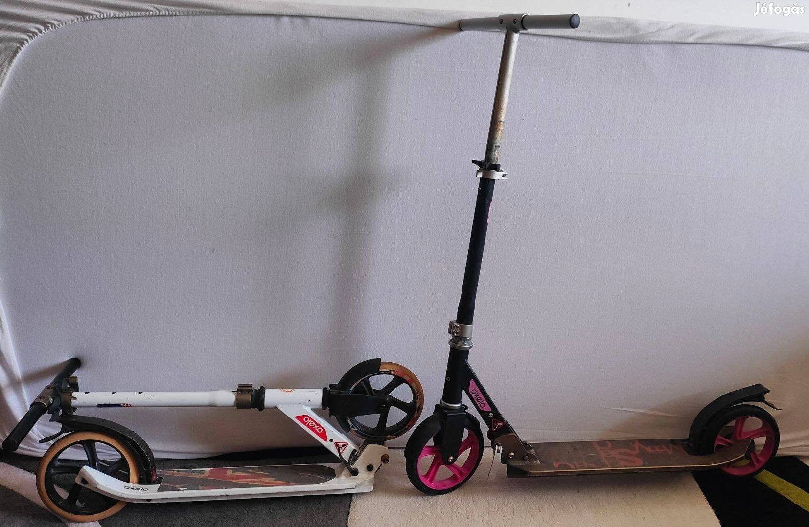 2 db Decathlon Oxelo MID 7, 175 mm alumínium roller scooter eladó