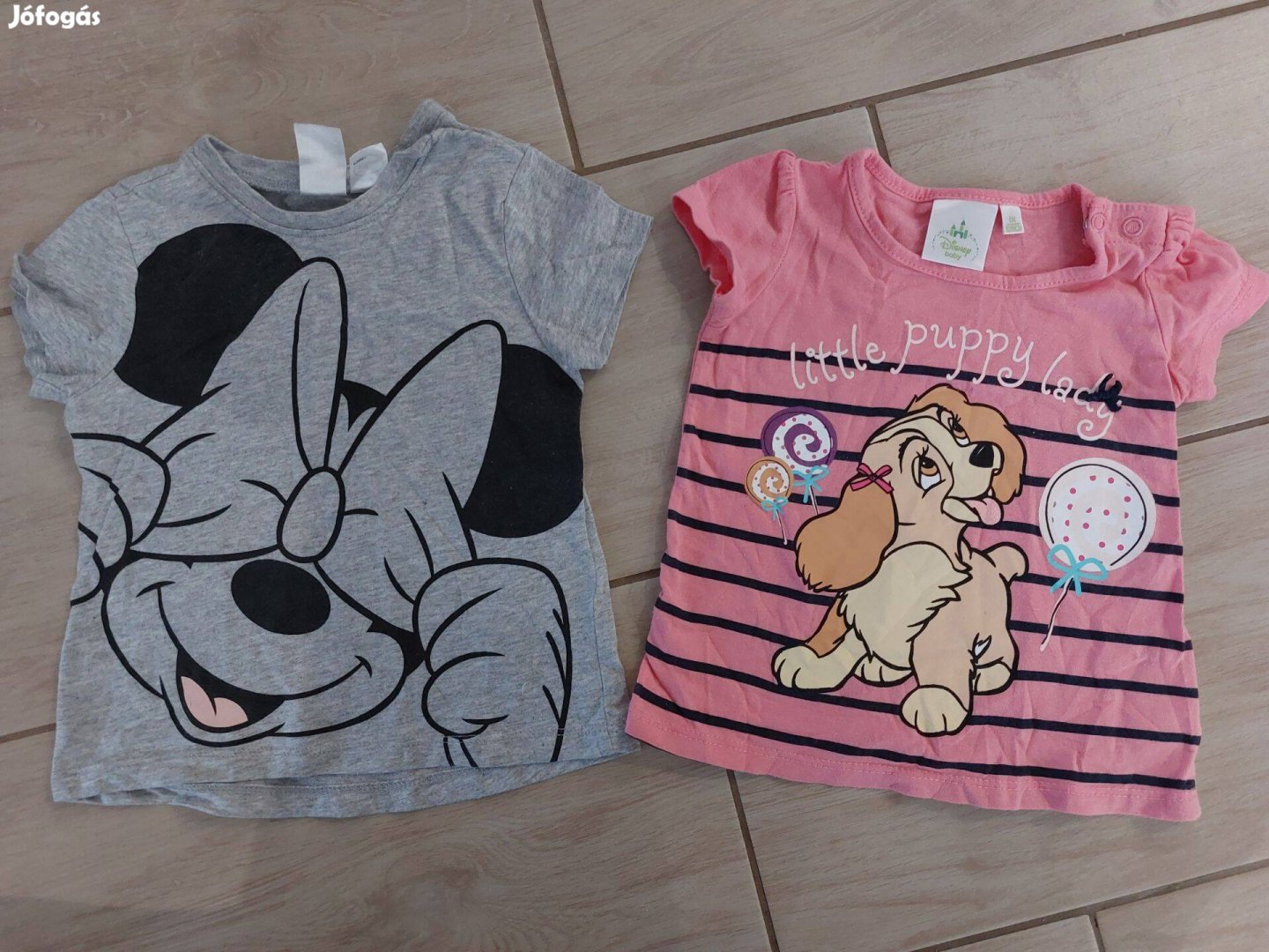 2 db Disney kislány póló H&M