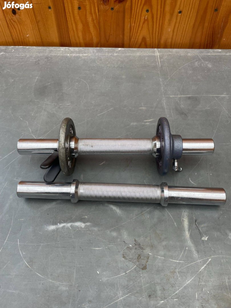 2 db Egykezes Súlyzórúd súly