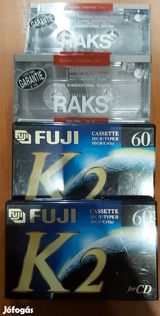 2 db Fuji K2 60 és 2db Raks ED-X 60
