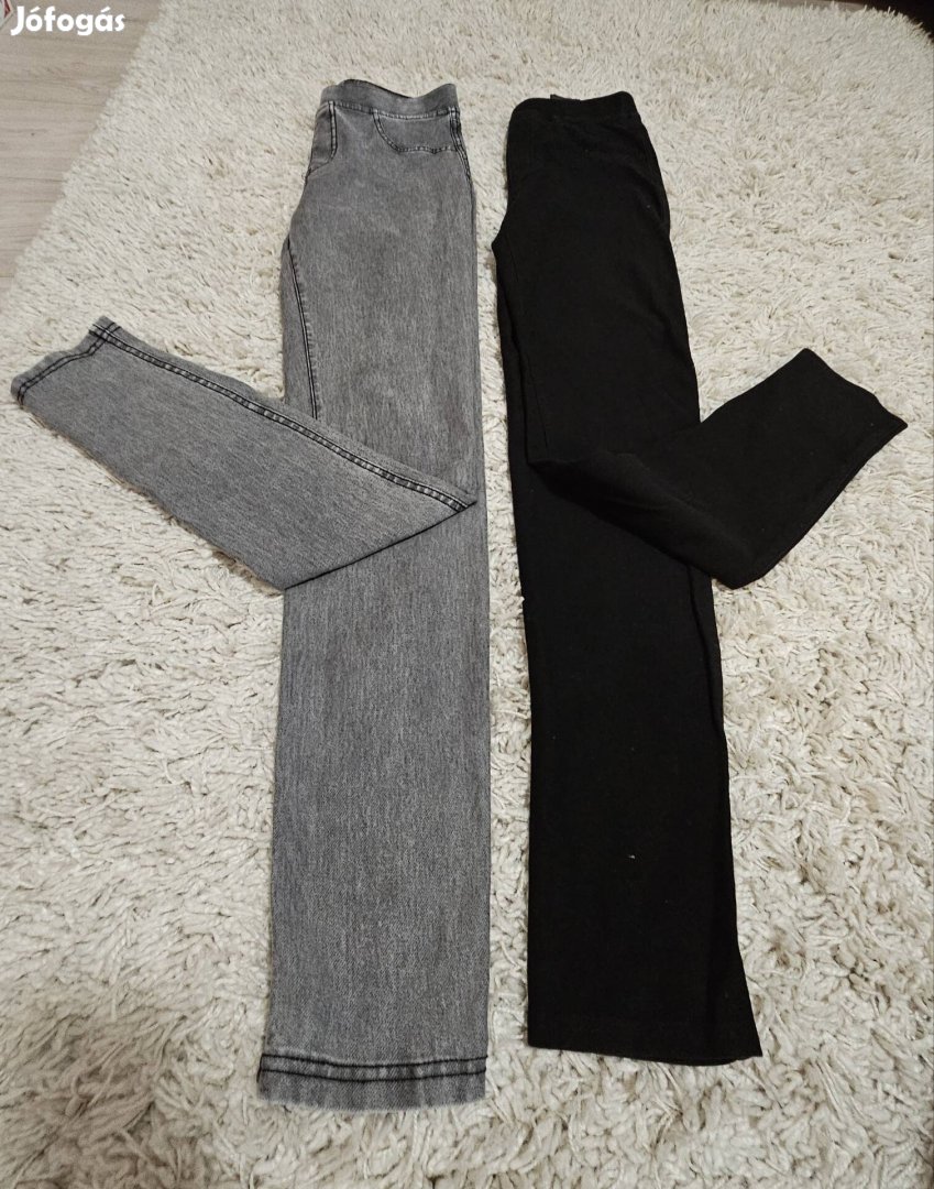 2 db H&M farmer leggings 170 méret 