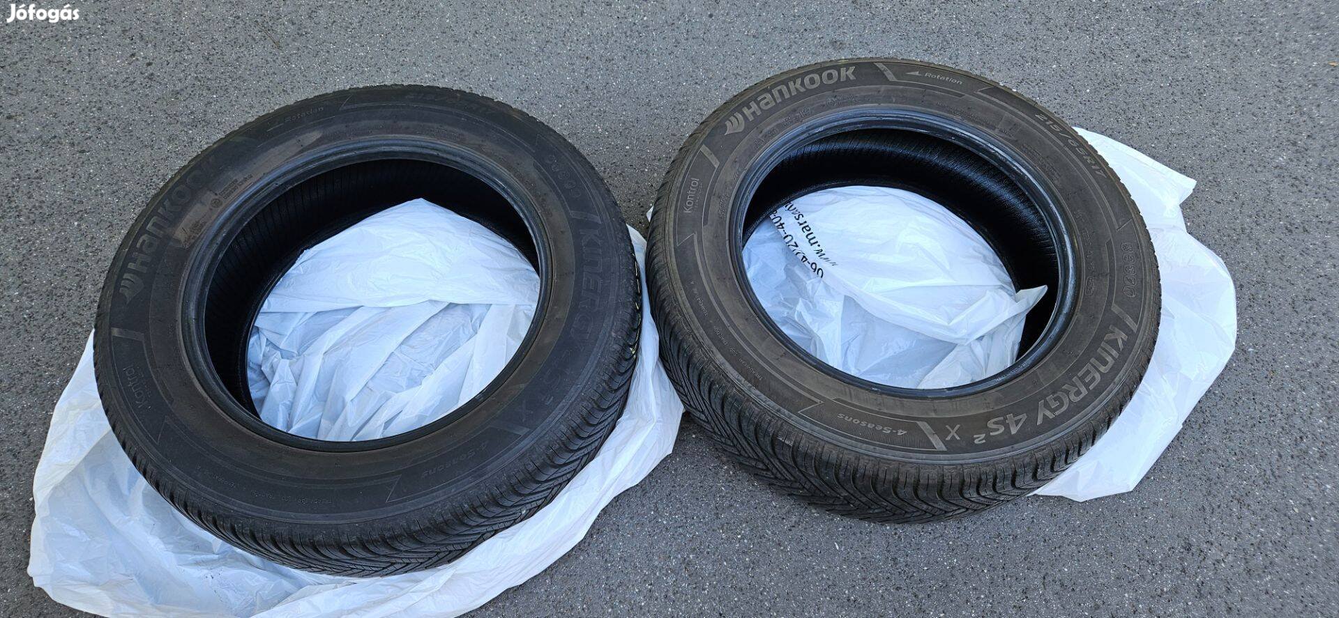 2 db Hankook Kinergy 4S2 X 215/65R17 négyévszakos gumi