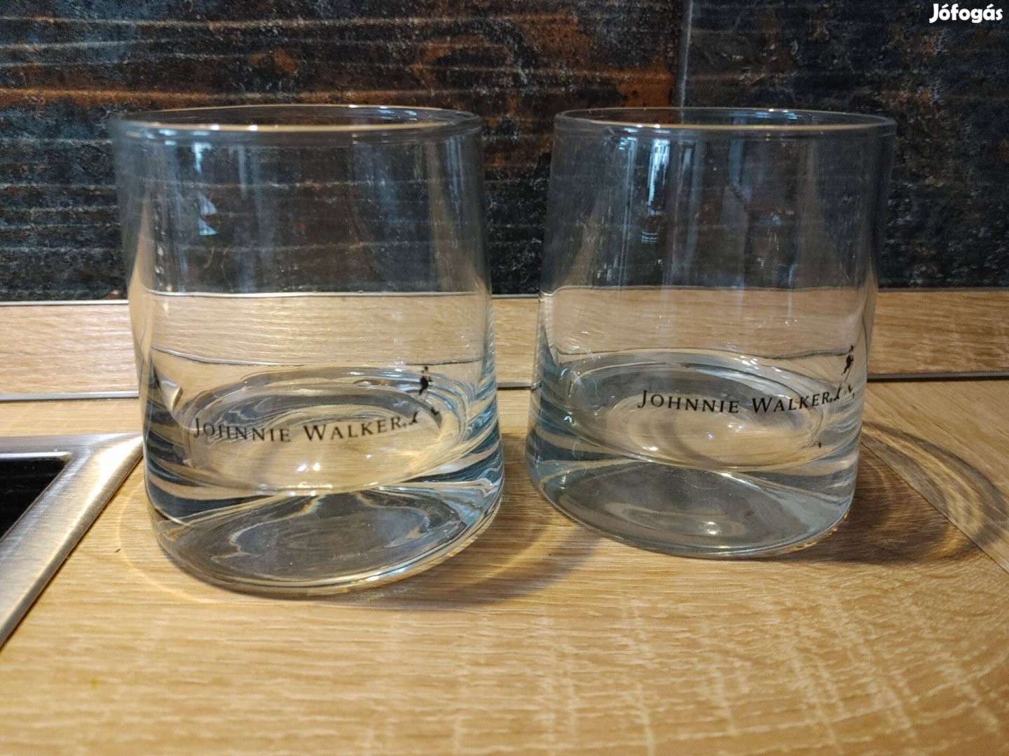 2 db Johnnie Walker pohár párban