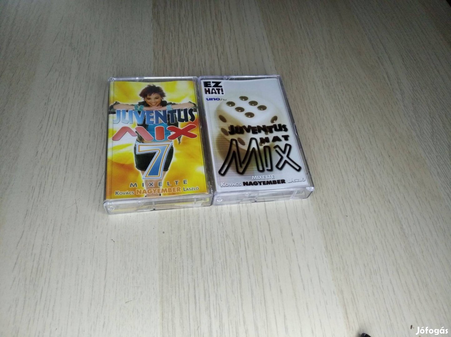 2 db Juventus Mix 6-7 Kazetta Egyben 1500 Ft.