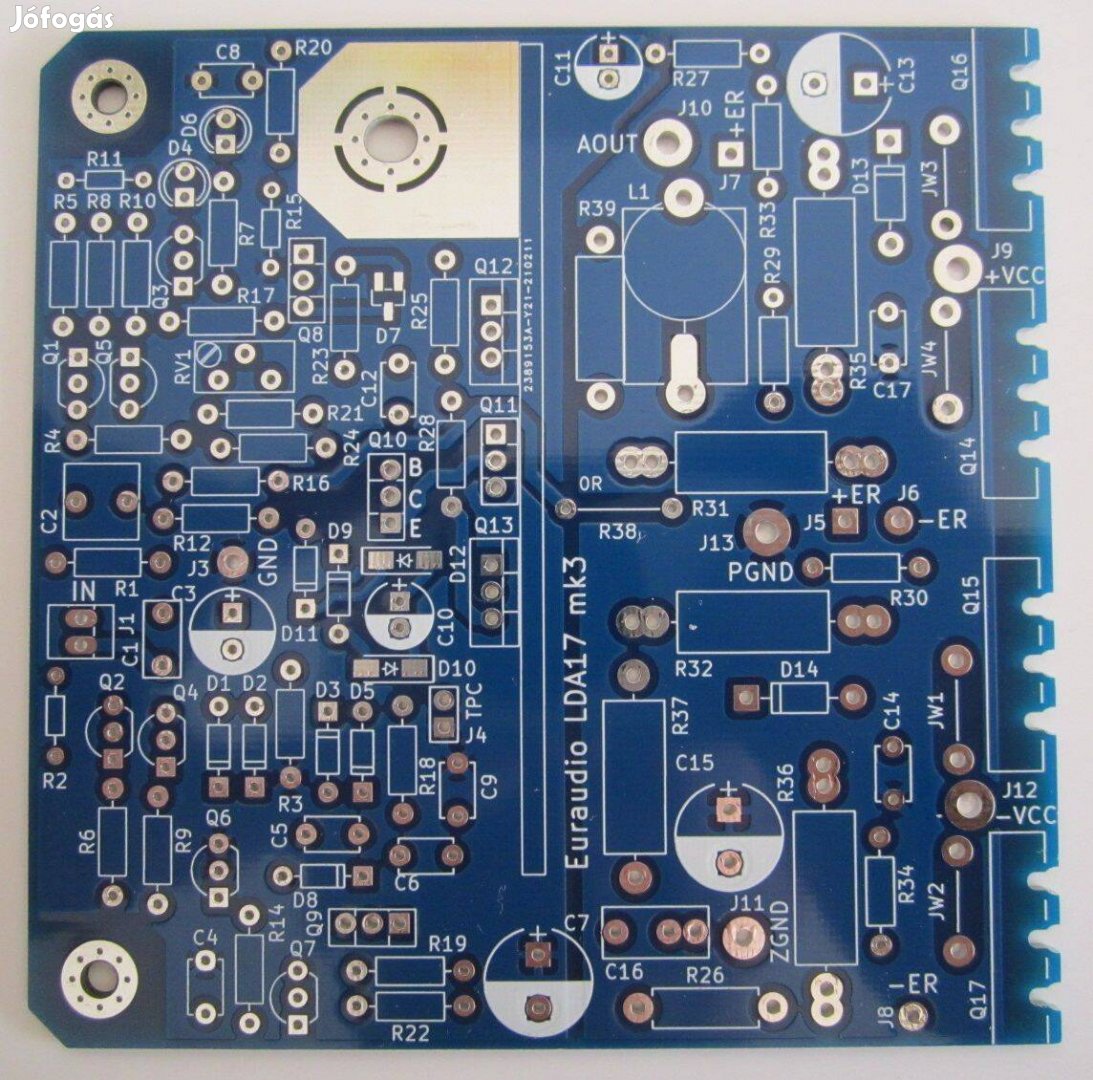 2 db LDA17hc 120 Wattos monó high end audió erősítő DIY kit