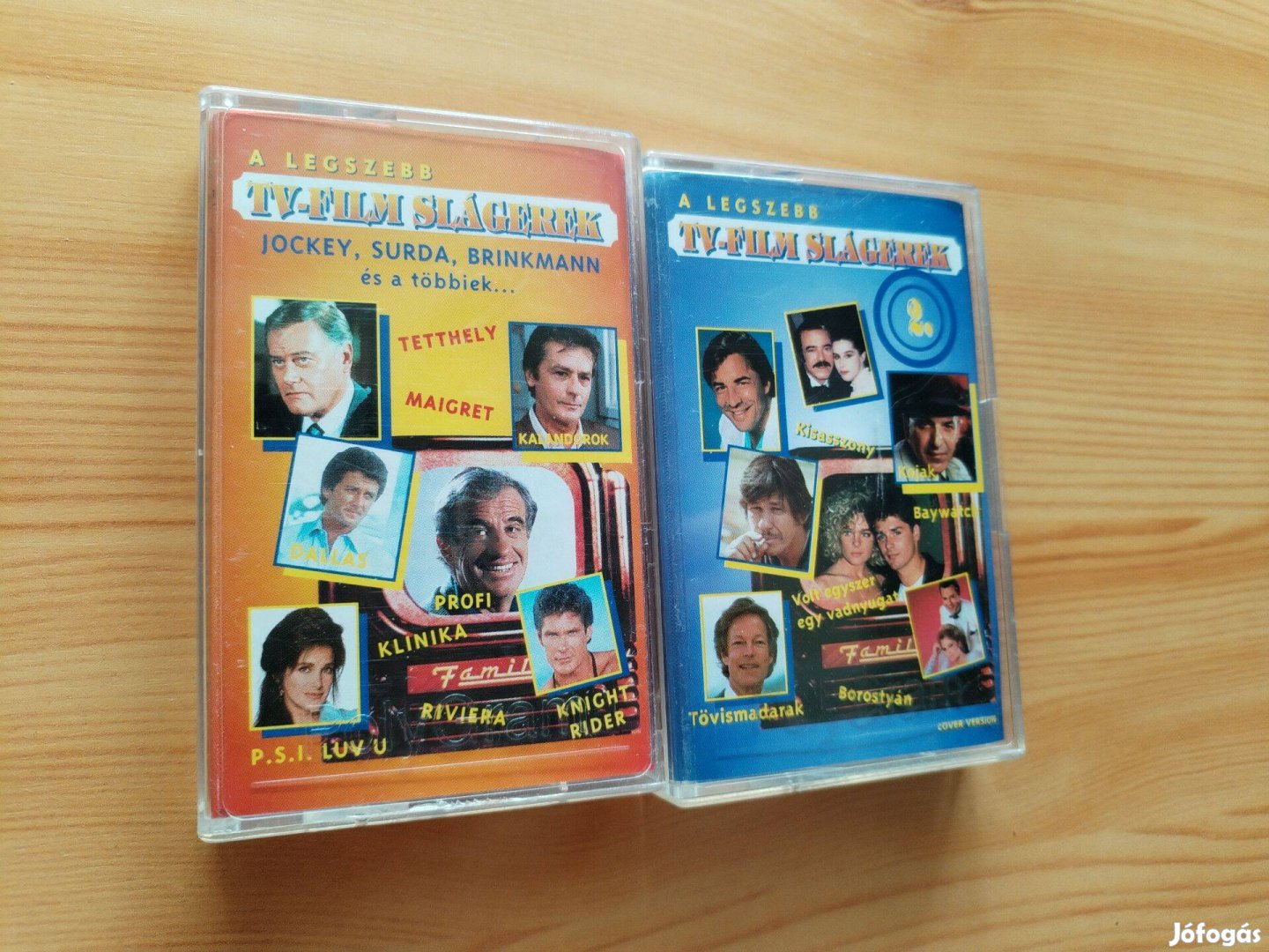 2 db Magnó kazetta Tv Filmslágerek I-II