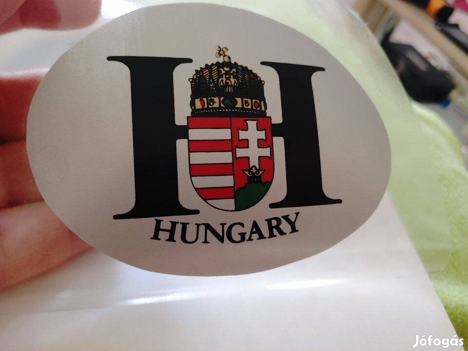 2 db Magyar autós felségjel belülre koronás címeres