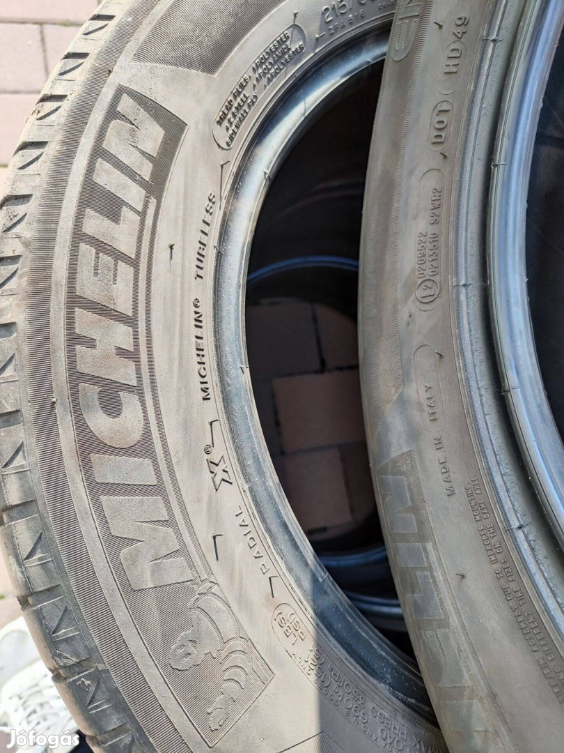 2 db Michelin nyári gumi 215/60 R16