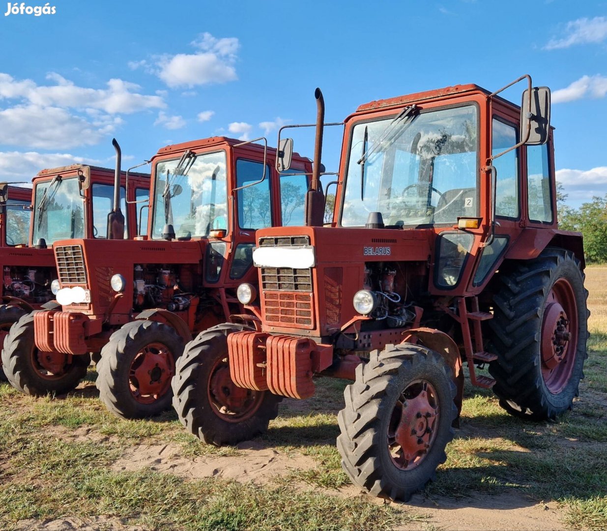 2 db Mtz belarus 82 traktor eladó 