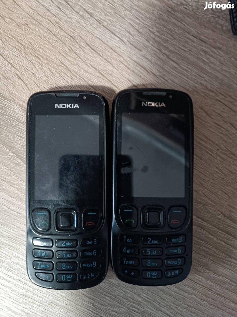 2 db Nokia 6303 aksi és töltő nélkül fekete 