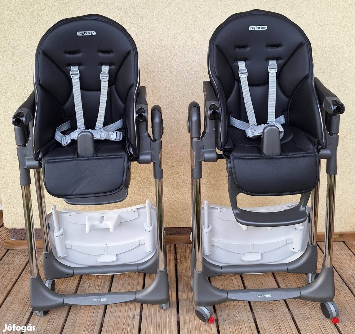 2 db Peg Perego Prima Pappa Follow Me Hi-Tech etetőszék