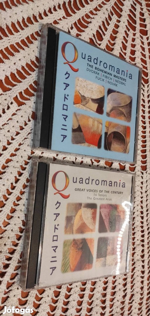 2 db Quadromania 4 darabos CD csomag