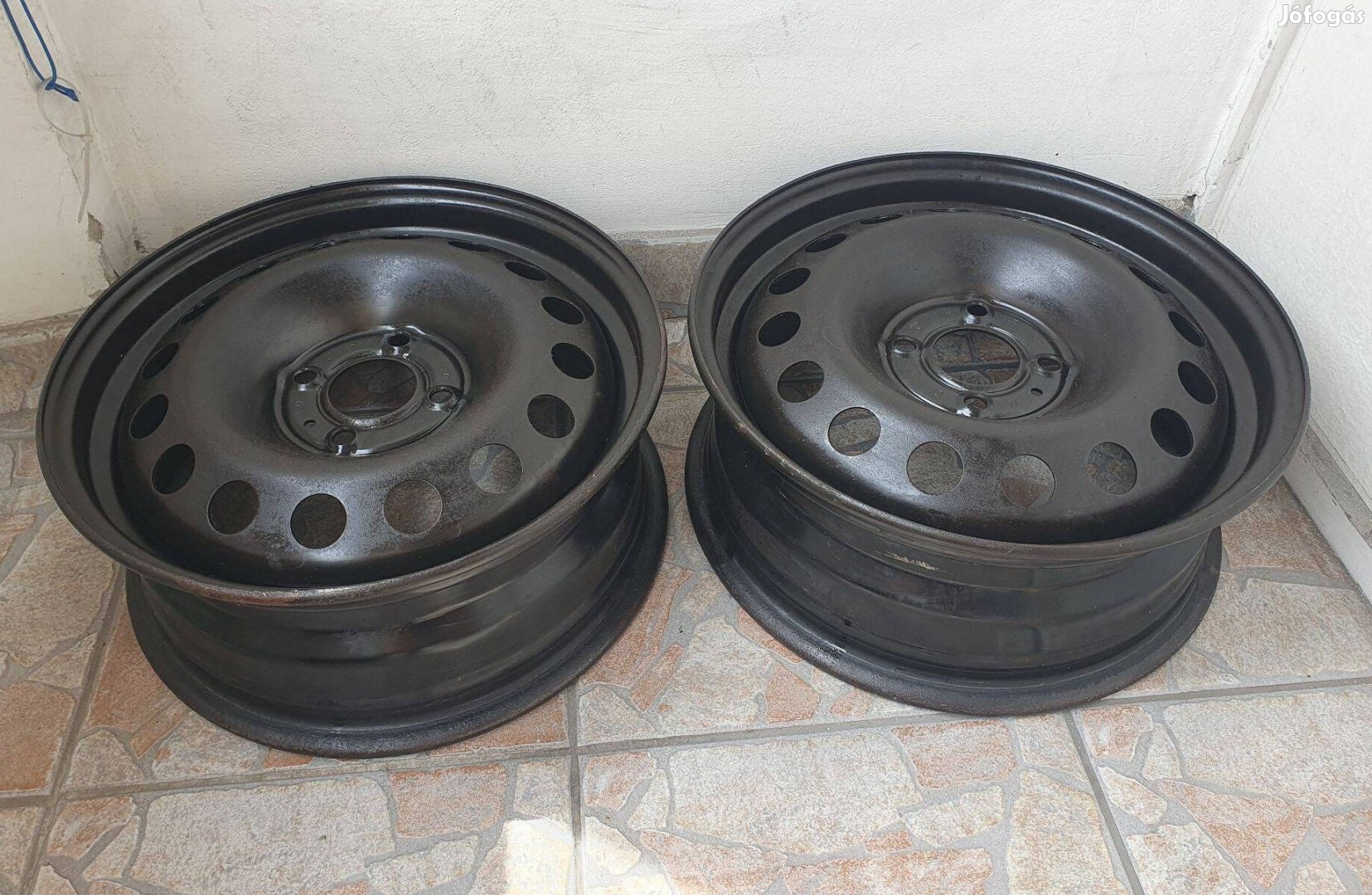 2 db Renault lemezfelni 4x100 6Jx15 ET43 méretben