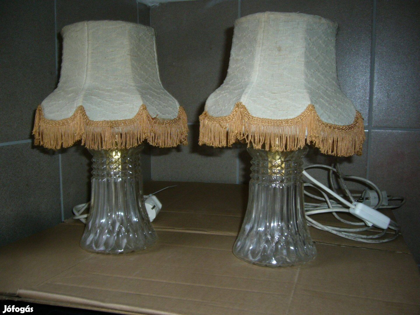 2 db Retro asztali lámpa