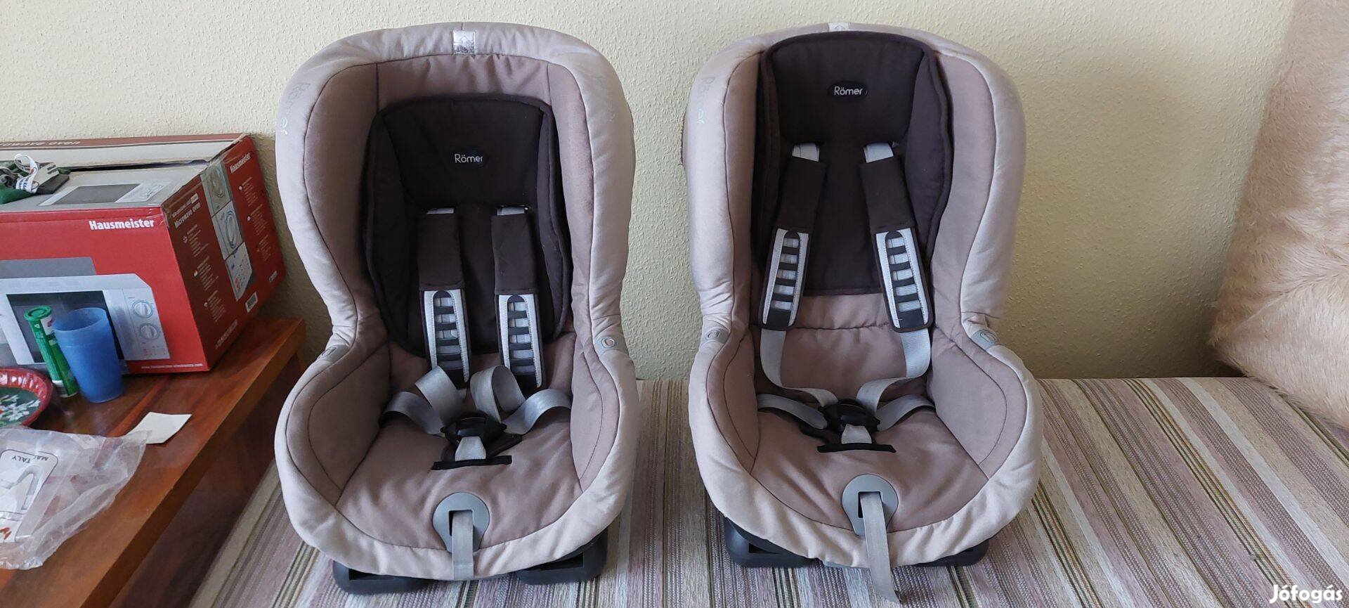 2 db Römer Duo gyerekülés, Isofix, klassz állapotban, ikreknek