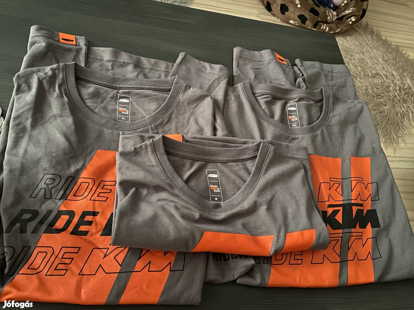 2 db Új KTM póló eladó.Ingyen futárral.
