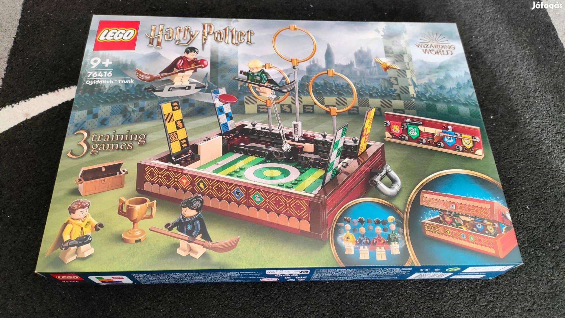 2 db Új, LEGO Harry Potter Quidditch Trunk 76416 - Kviddics koffer Da