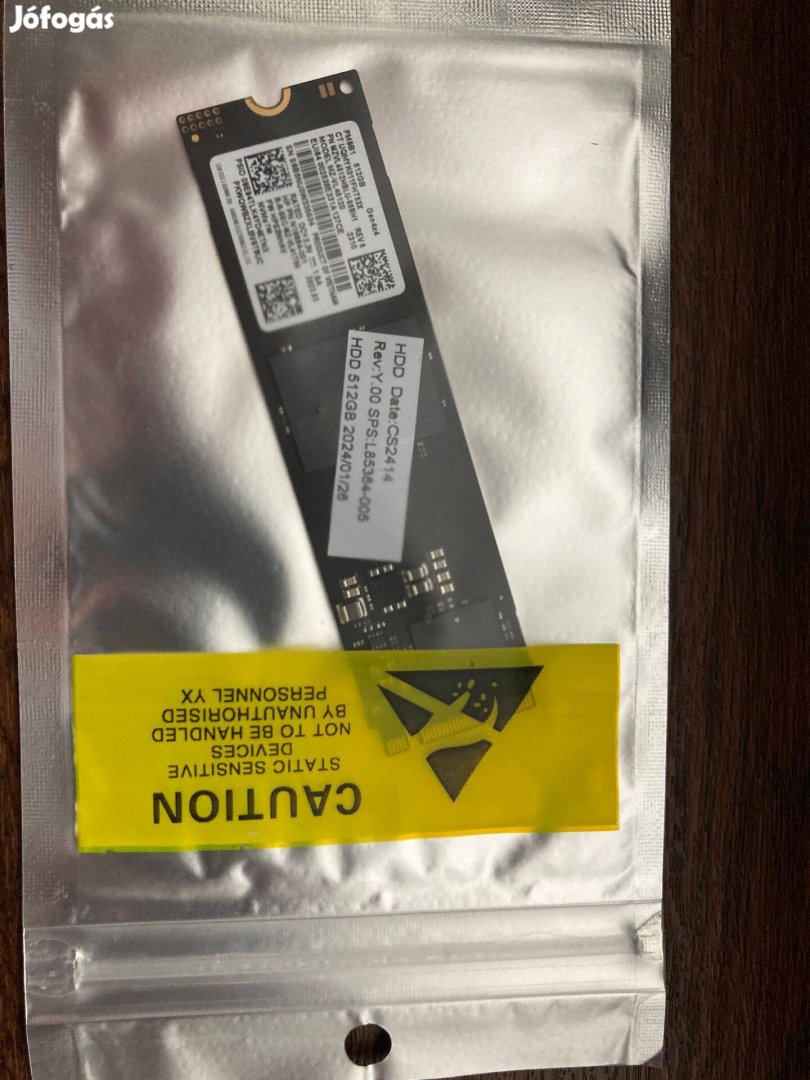 2 db. 512 GB Samsung PM9B1 Mzvl4512Hblu belső SSD