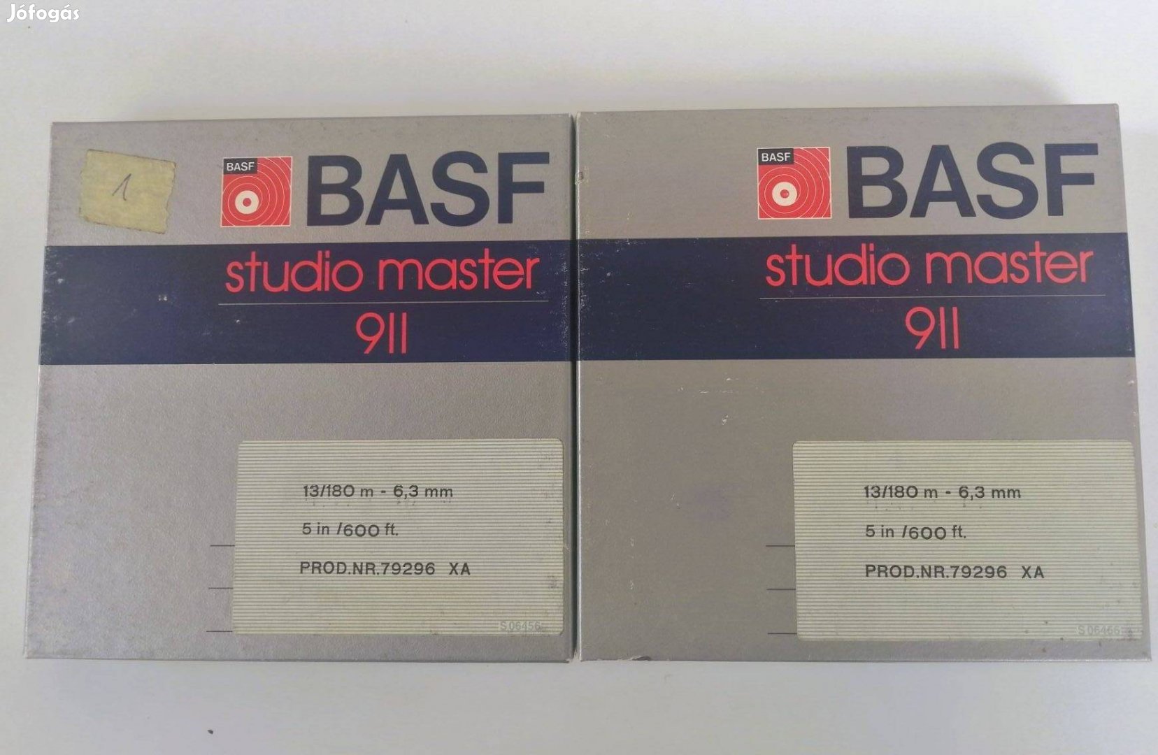 2 db. BASF Studio Master MAGNÓ Szalag egyben eladó