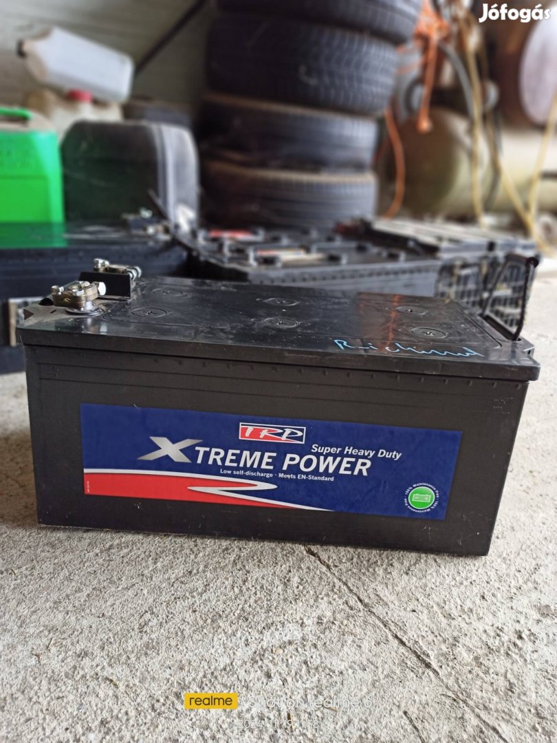 2 db. TRP Xtreme Power Akku 225A/h