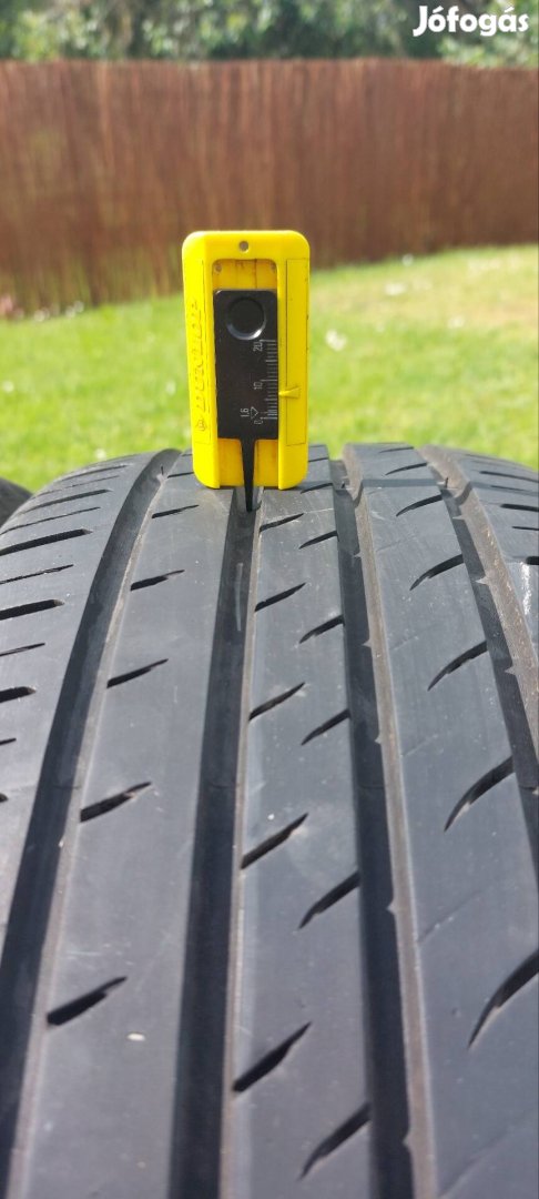 2 db, nyári 205/55 R16 gumi, 6,5 mm profil