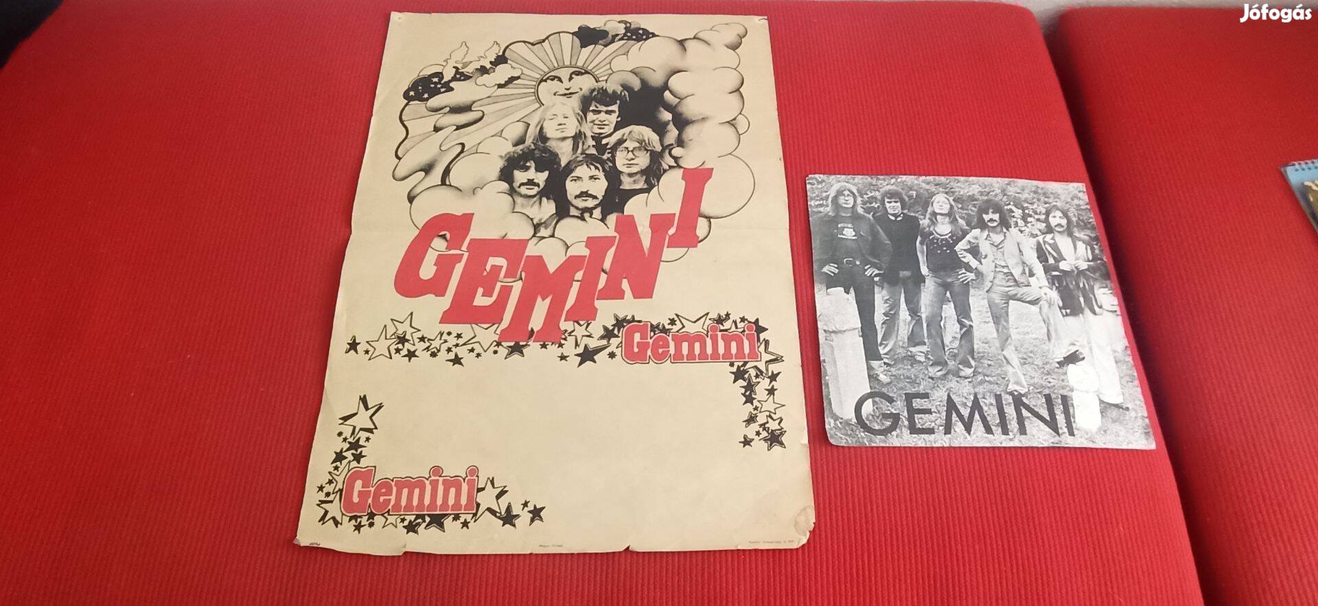 2 db. régi Gemini plakát, poszter eladó
