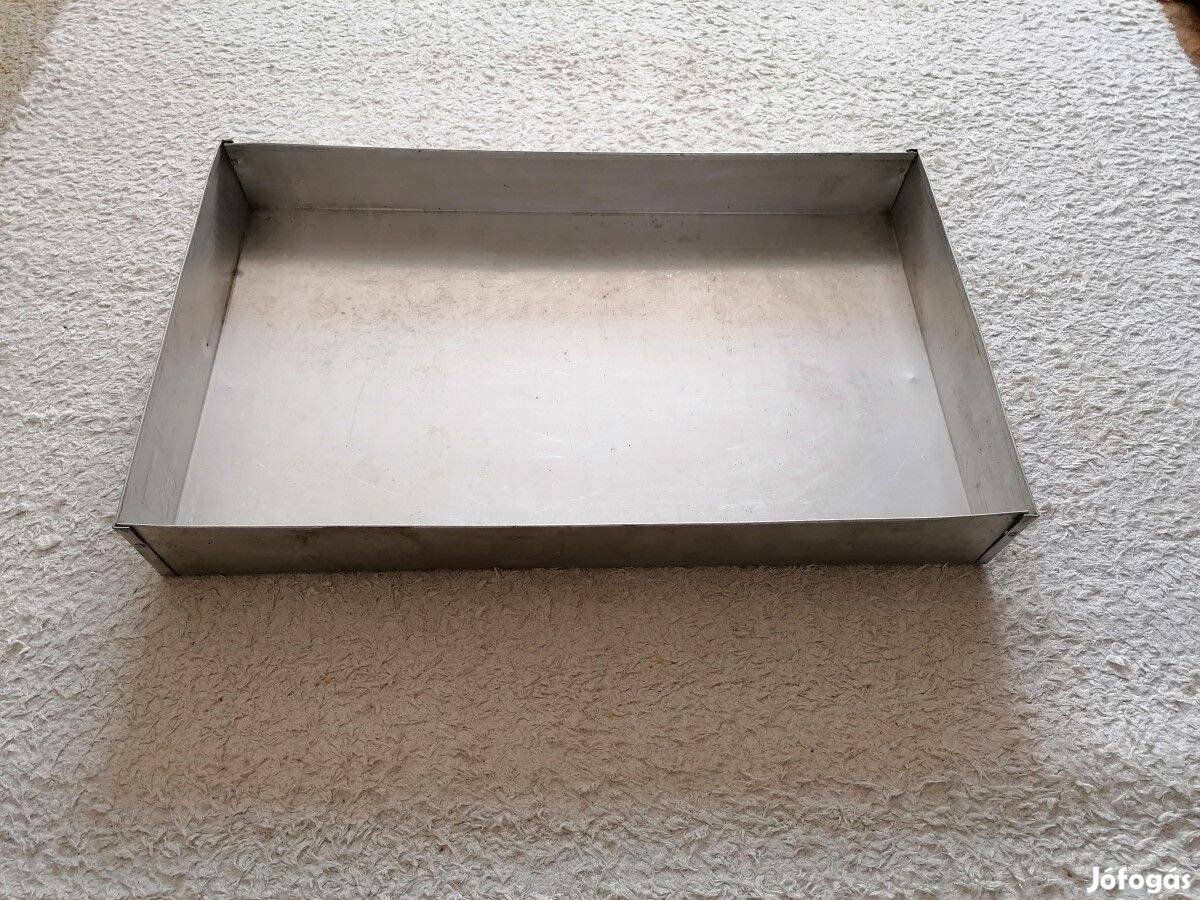 2 db alumínium tálca 100x60 cm - vegyszermentes, süteményt