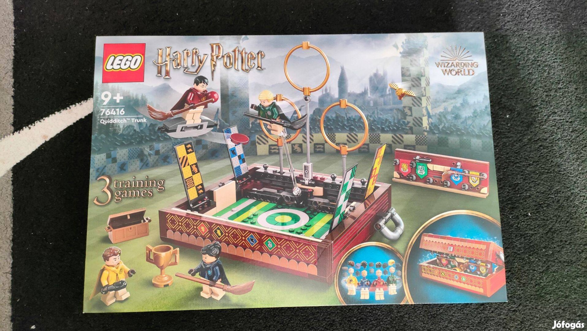 2 db bontatlan Új LEGO Harry Potter 76416 - Kviddics koffer eladó