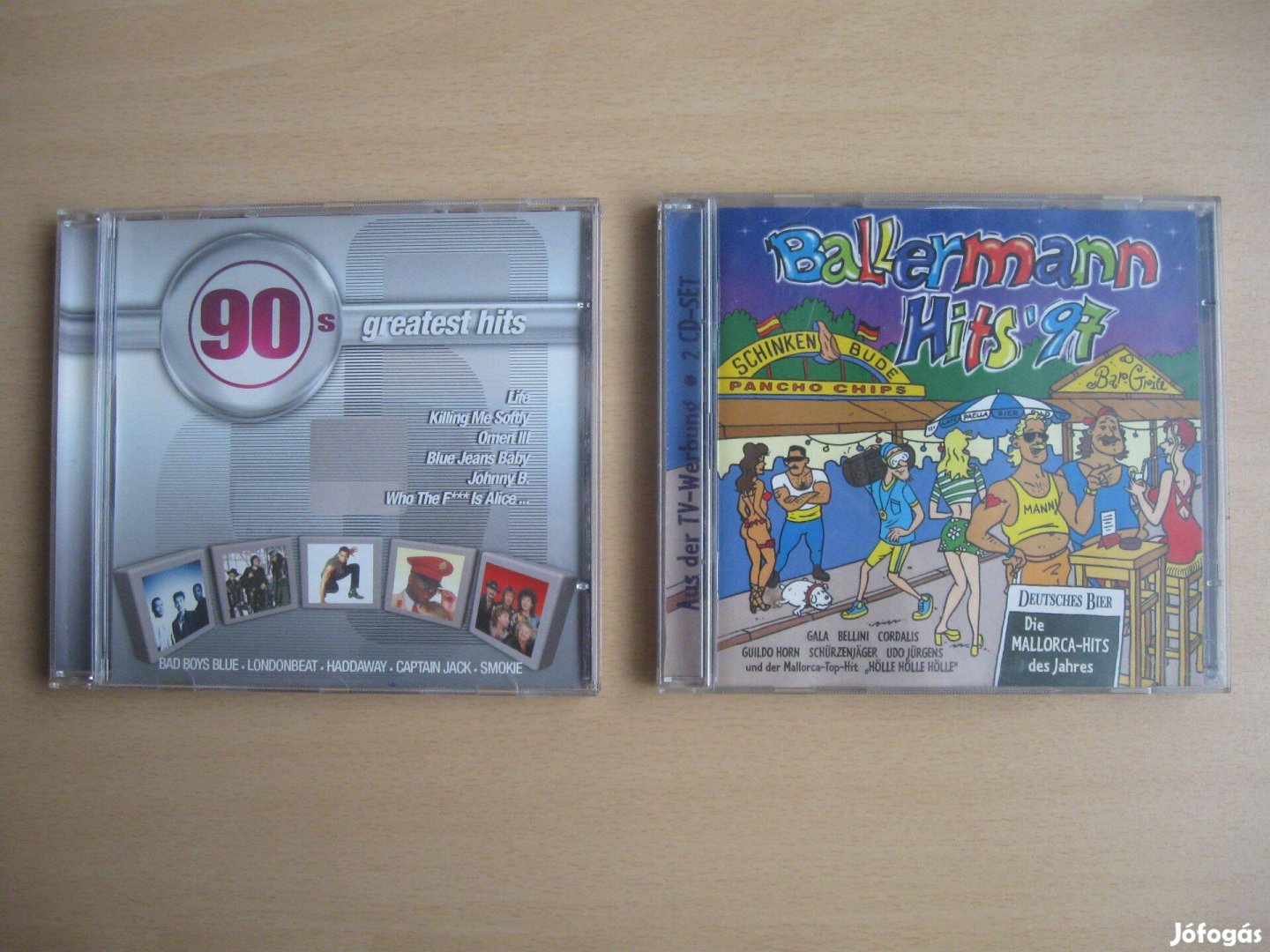 2 db disco válogatás CD (1990 és '97)