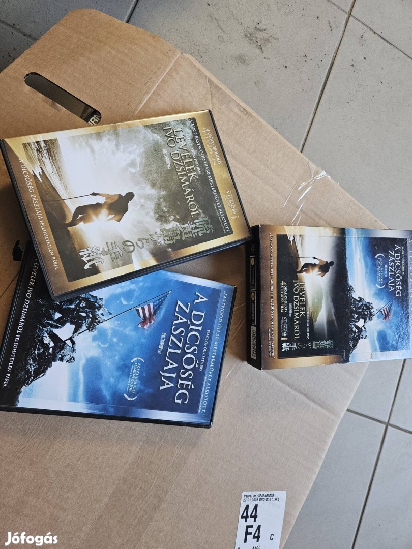 2 db eredeti DVD film.