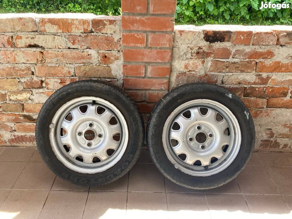 2 db felni + téli gumi / 155/65R14 gumiabroncs