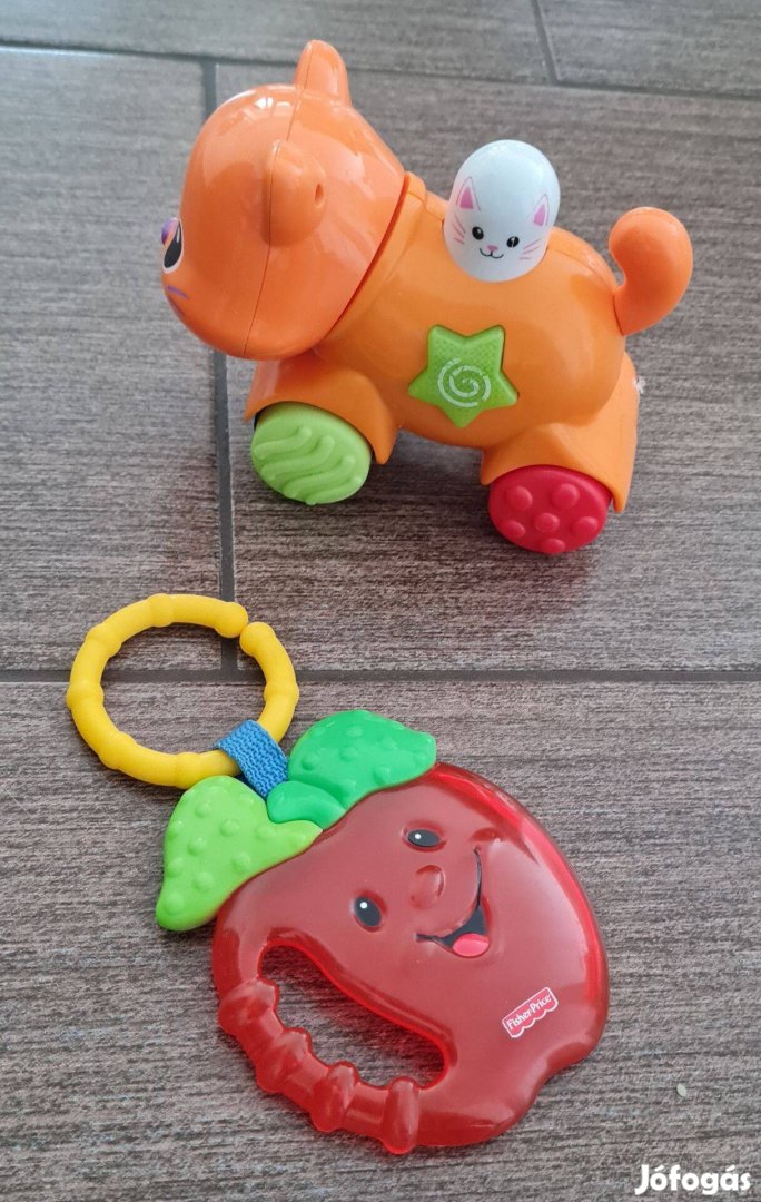 2 db fisher price babajáték