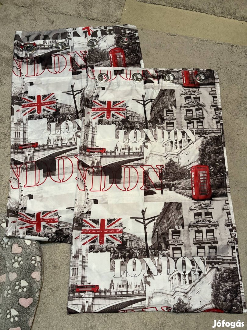 2 db függöny 140x240