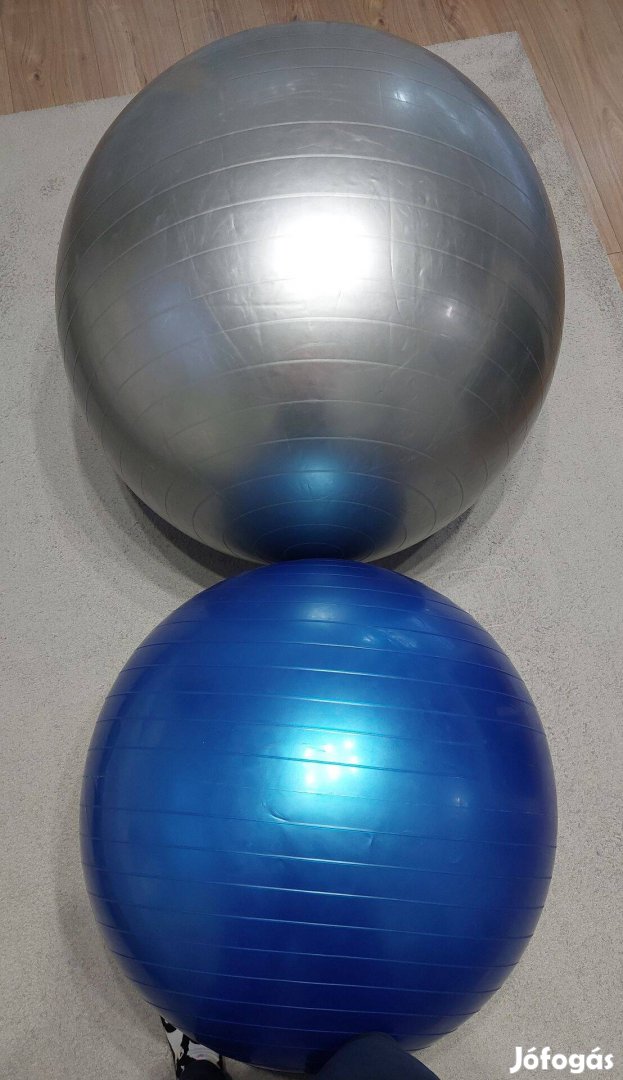 2 db gym ball labda egyben eladó (65 és 85 cm)