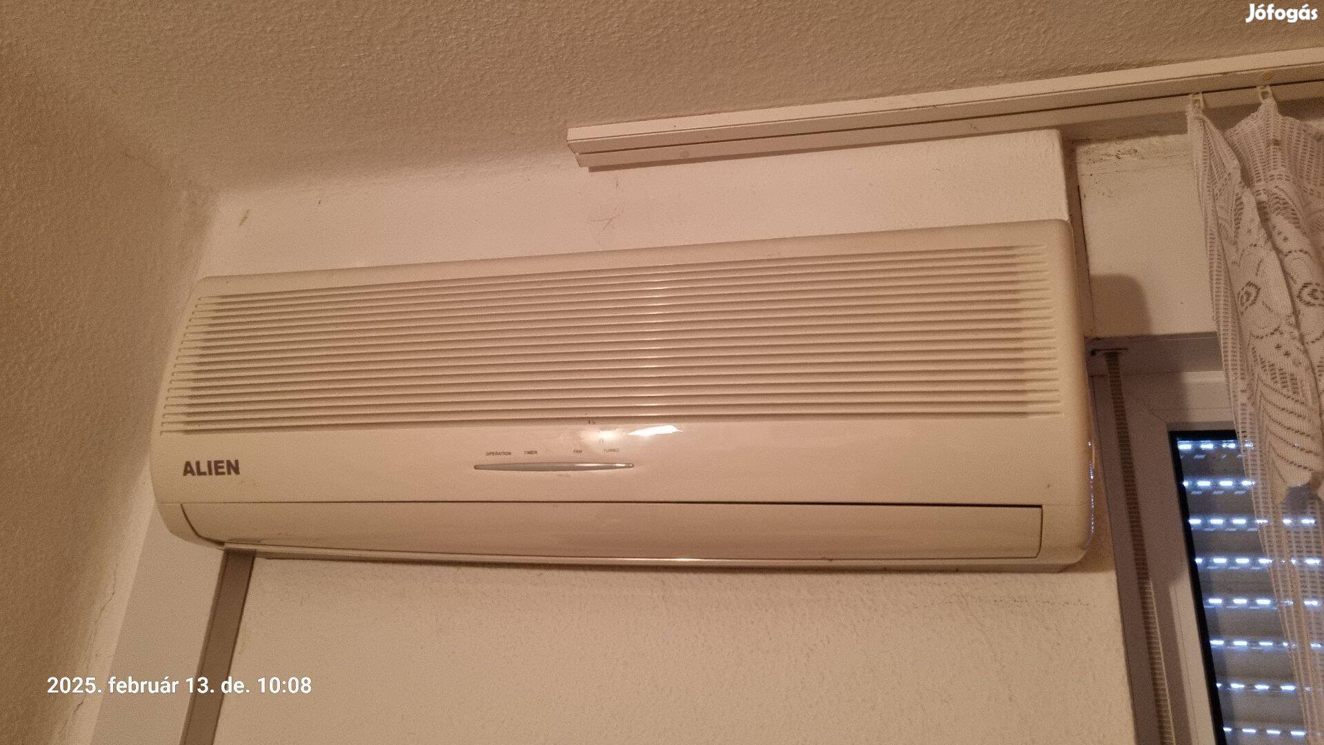 2 db használt splitklíma, az egyik rossz, kb. 2,5 kW, Balatonföldváron