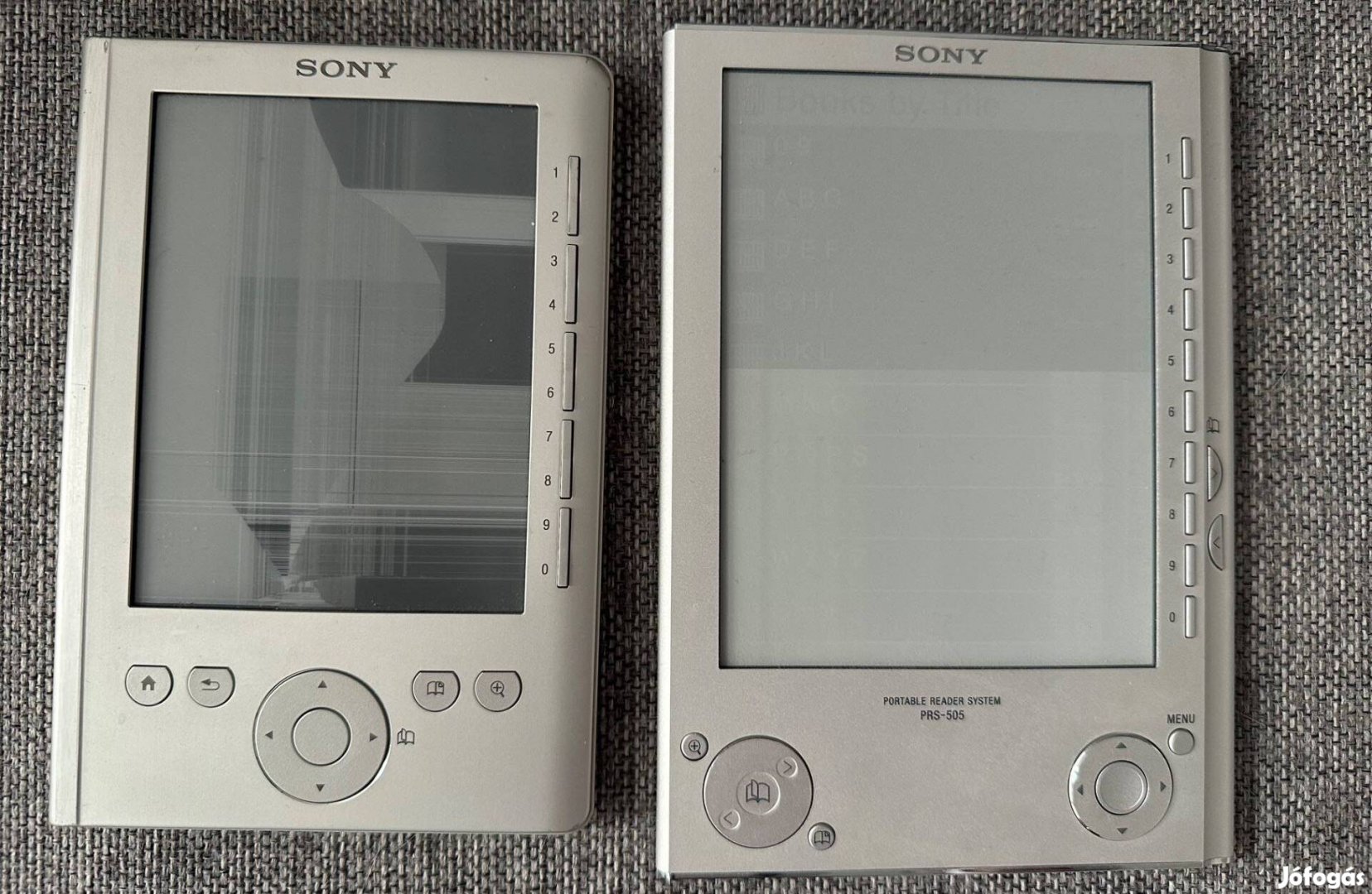 2 db hibás Sony Prs 505 és 300 ebook ereader olvasó eladó