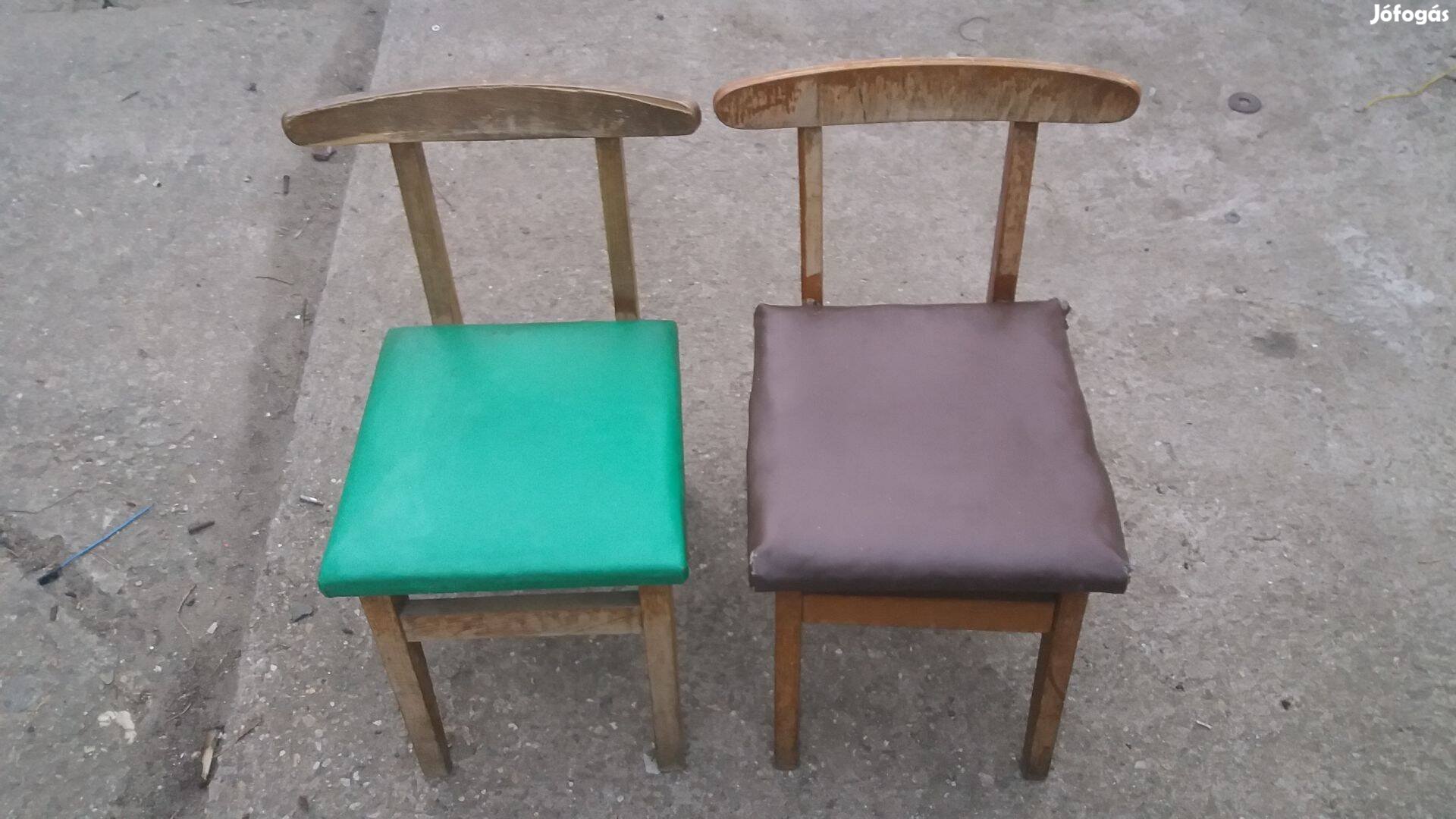 2 db kis fa szék ülőke debreceni szállitás
