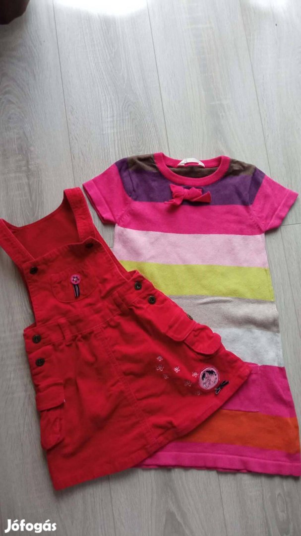 2 db lány ruha együtt 800 Ft 92 és 110