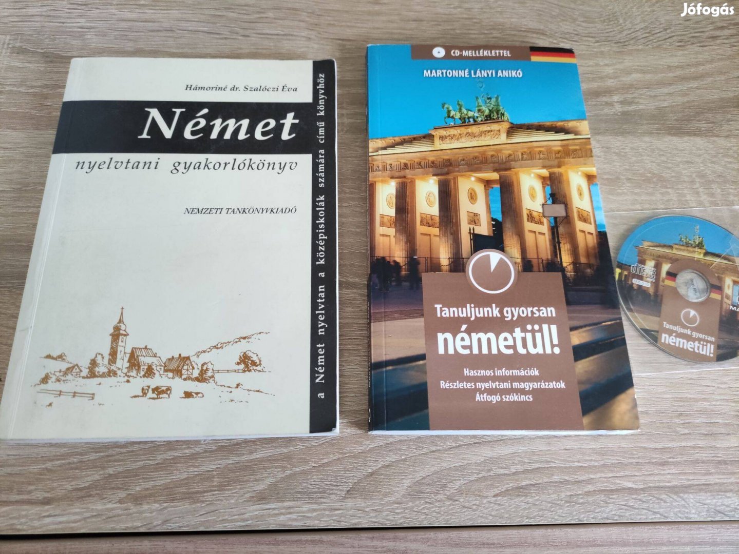 2 db német nyelvkönyv 1000.-Ft/db